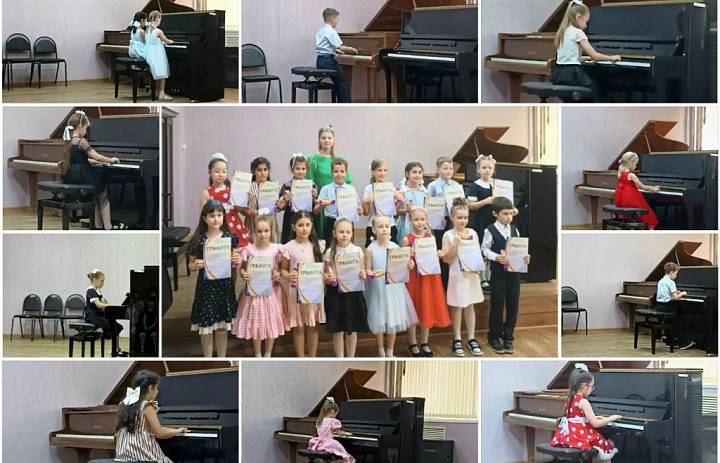 Концерт первоклассников фортепианного отделения